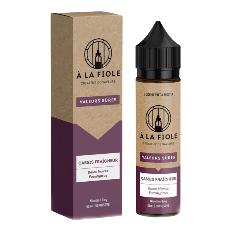 A La Fiole - Cassis Fraicheur 50ml