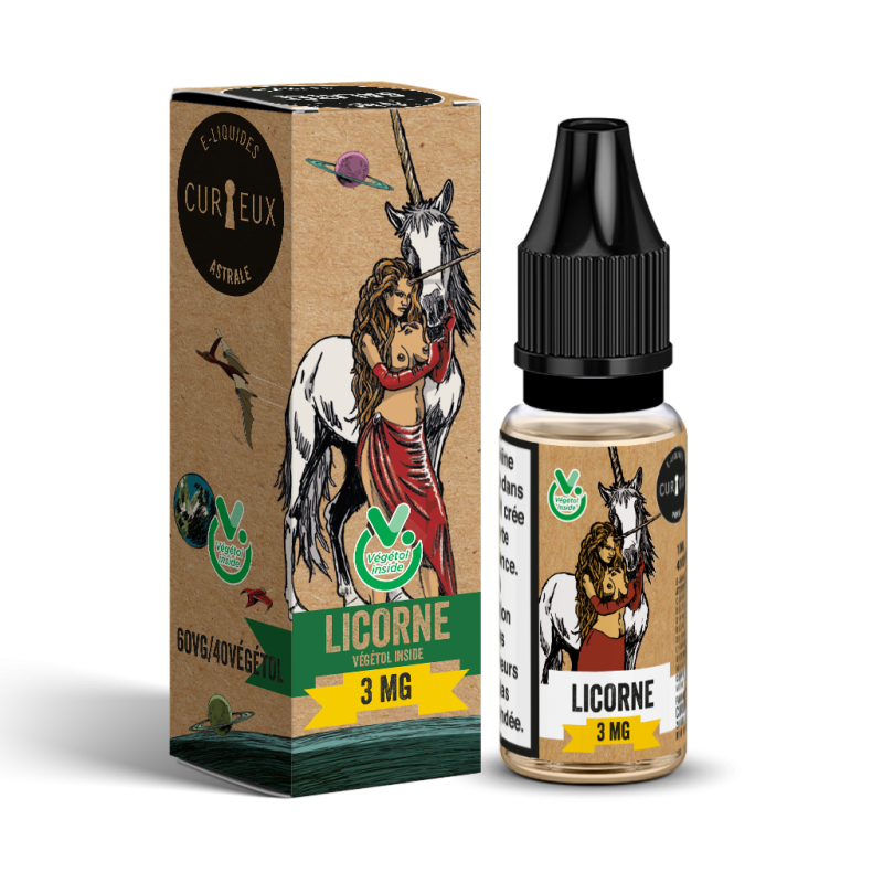 Curieux - Licorne Végétol 10ml