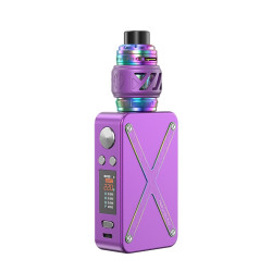 Kit revolto de la marque aspire tout en violet avec un X en violet et des boutons chrome apposé sur la box.