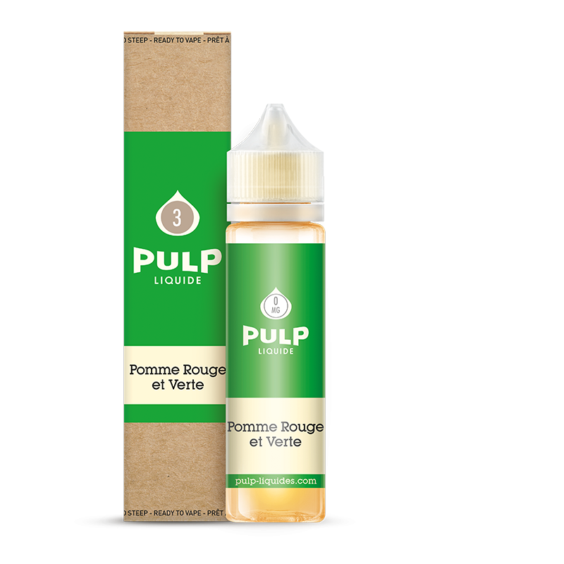 Pulp Classic - Pack Pomme Rouge et Verte 50ml