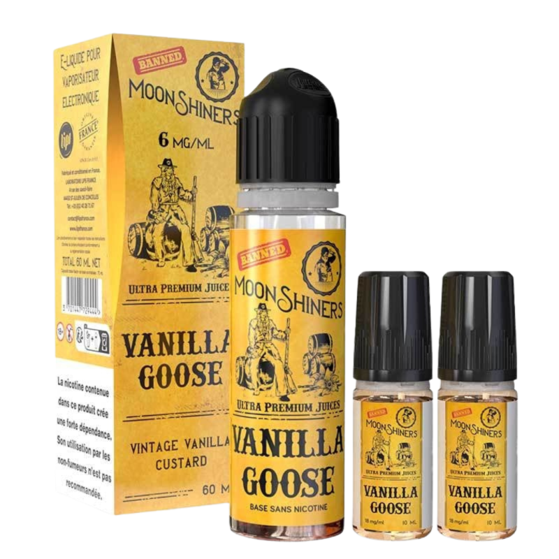 Moonshiners - Pack Vanilla Goose 50ml