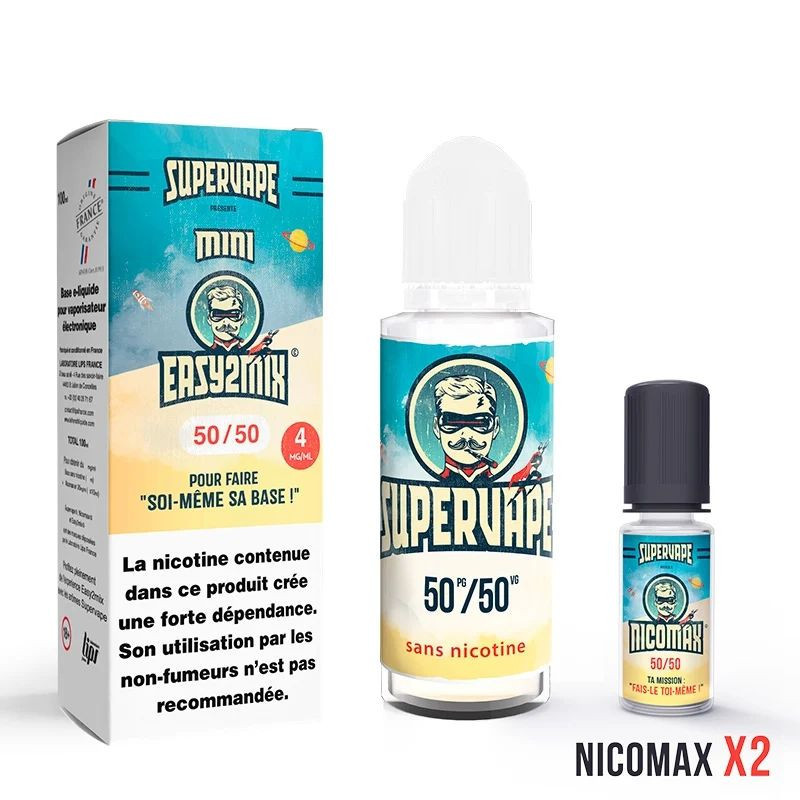 Pack DIY 100ml ou 200ml - Easy 2 Mix - Supervape