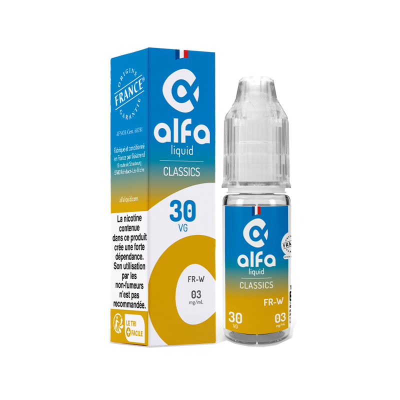 Alfaliquid Classics - Fr-W 70/30 10ml
