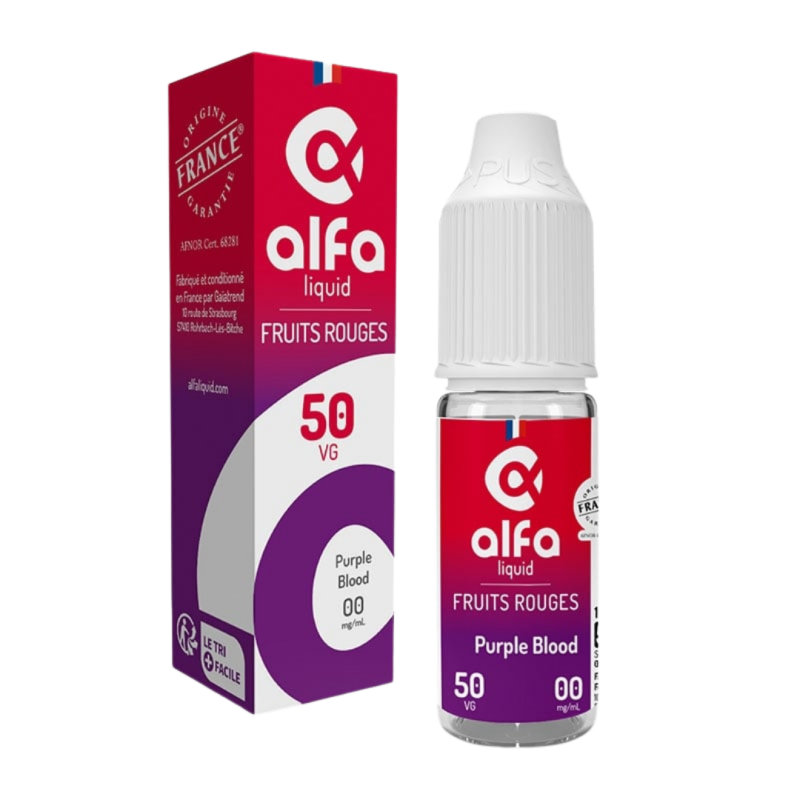 Alfaliquid Fruits Rouges - Purple Blood 50/50 10ml