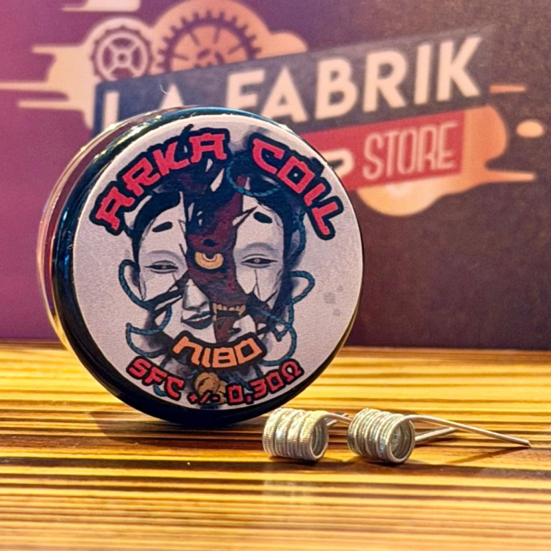 Arka Coil - Staggered Fused Clapton 0.3 Ohm