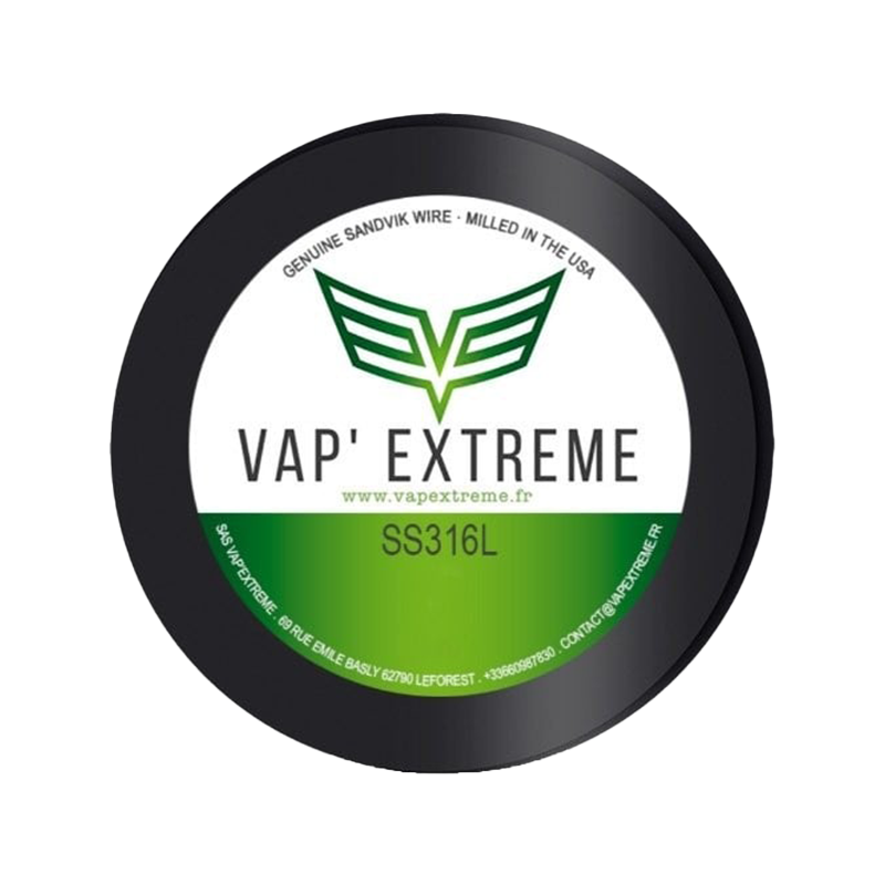 BOBINE SS316L 26G 30 FEET (10M) - VAP'EXTREME