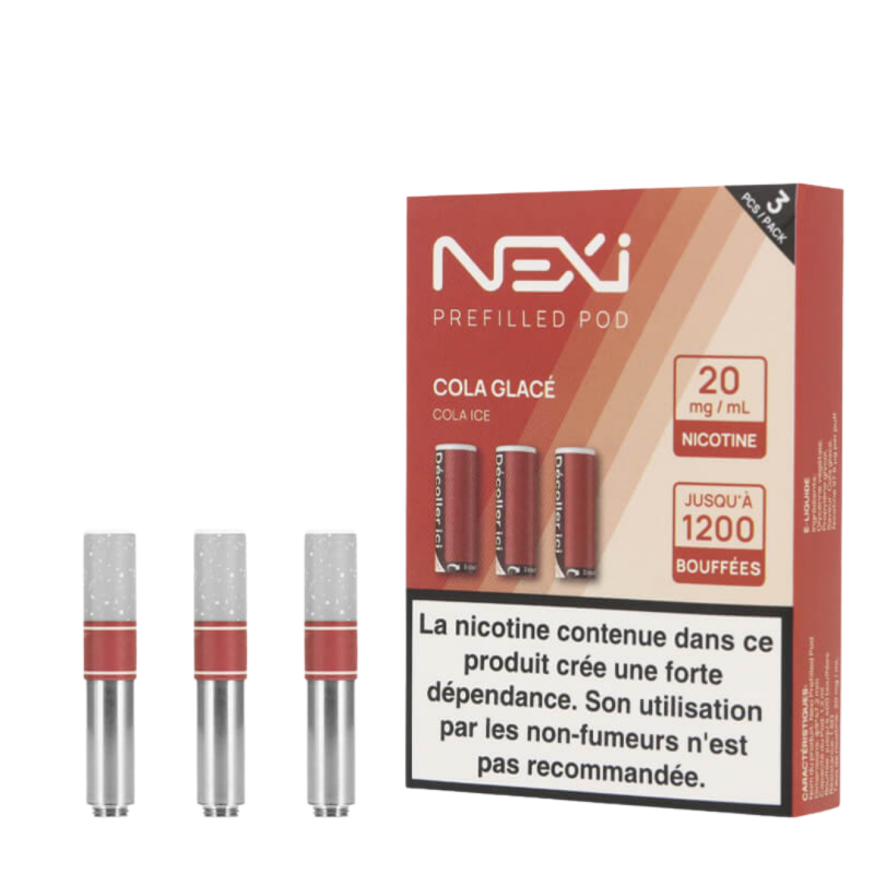 Cartouche Nexi One - Cola Glacé 1.2ml