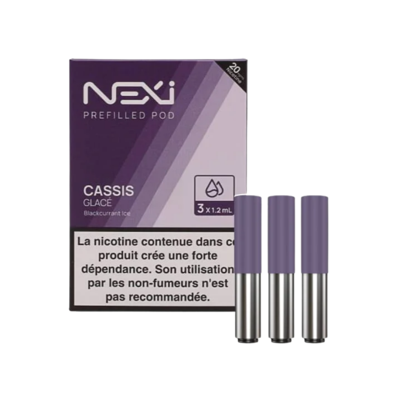 Cartouche Nexi One - Cassis Glacé 1.2ml