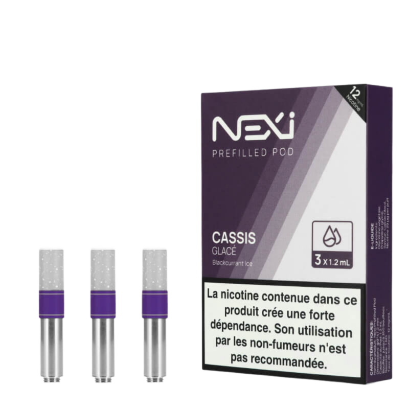 Cartouche Nexi One - Cassis Glacé 1.2ml