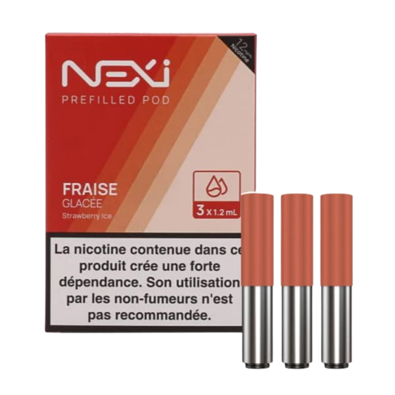 Cartouche Nexi One - Fraise Glacée 1.2ml