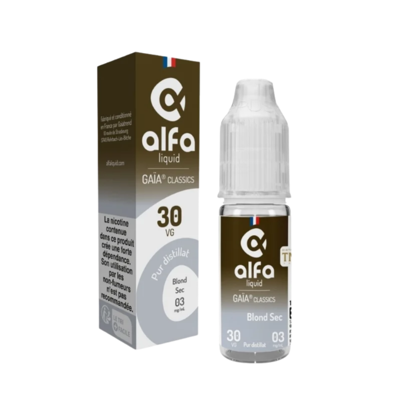 Alfaliquid Gaïa Classics - Blond 70/30 10ml