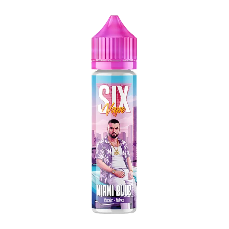 Six Vape - Miami Blue 50ml