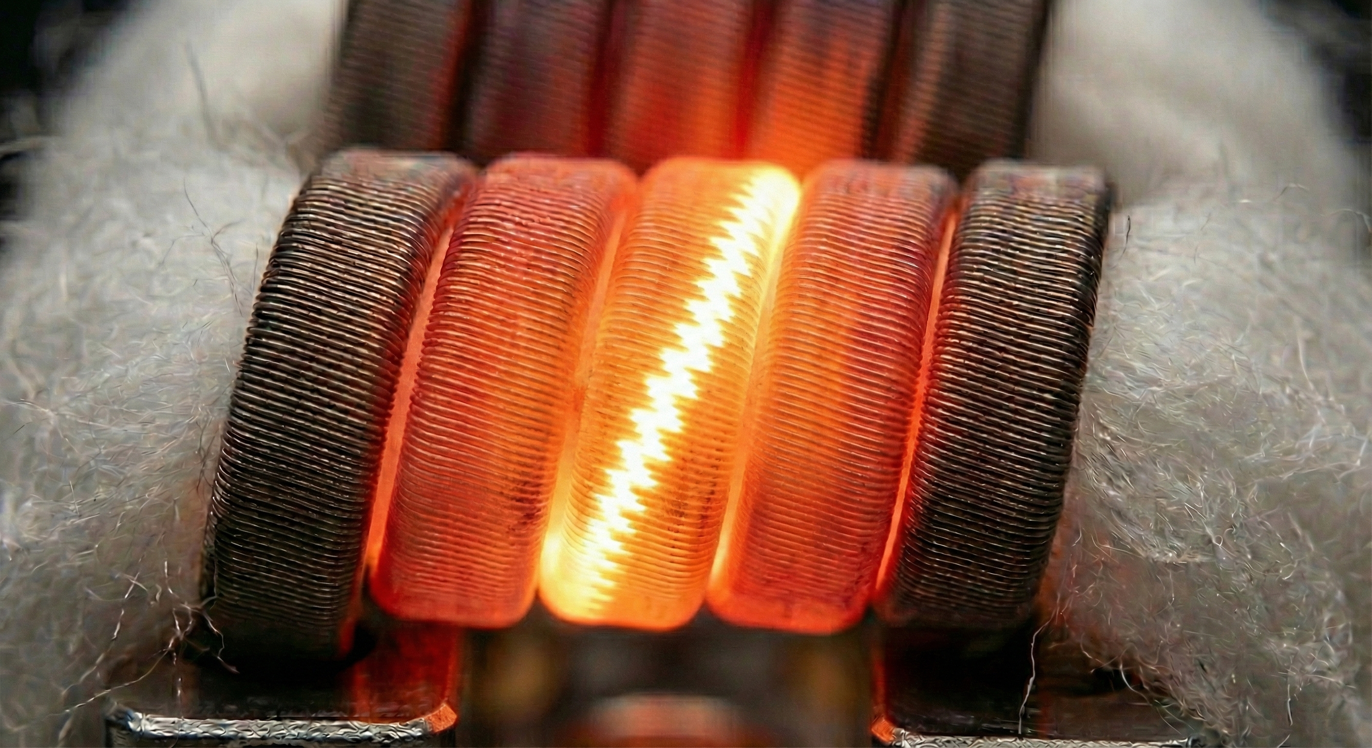 Illustration d'un point chaud lumineux sur une résistance de cigarette électronique