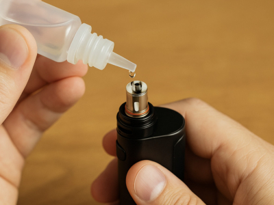 Comment amorcer la bobine d'une cigarette électronique ?