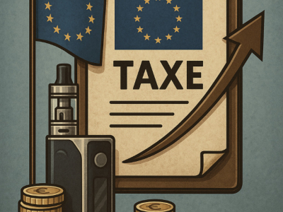 Bruxelles veut taxer la vape : quelles conséquences pour les vapoteurs ?