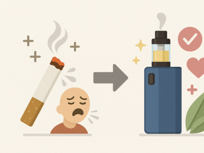 Quels sont les effets du passage de la cigarette à la cigarette électronique ?