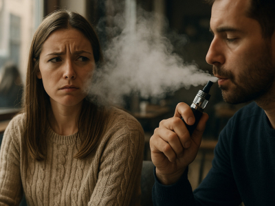 Vapotage passif : Un risque pour la santé ?
