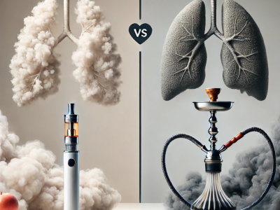 Cigarette électronique vs chicha : Comparaison de la nocivité et des effets