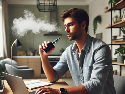 Cigarette électronique : Effets sur la concentration et la productivité